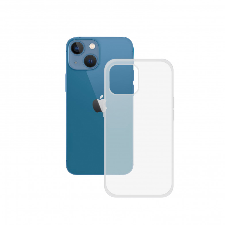 Funda Premium para iPhone 13 mini, Lateral TPU, PC rígido trasero, Transparente