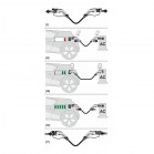 Wallbox Charging cable, 5 meters, Type 1 to Type 2 connector, Single-phase, 32A