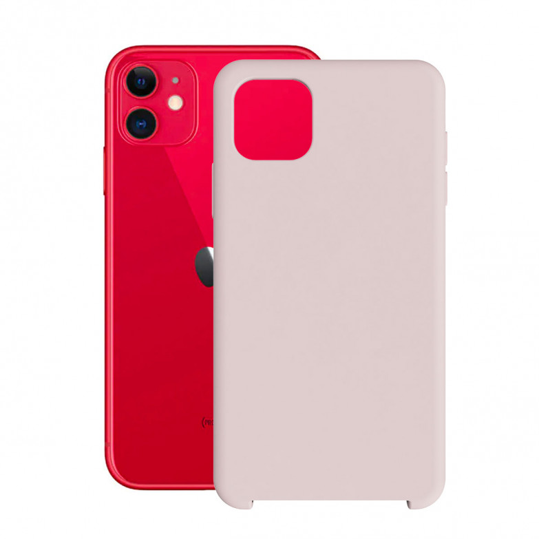 Ksix Soft Silicone Case For Iphone 11 Rose
