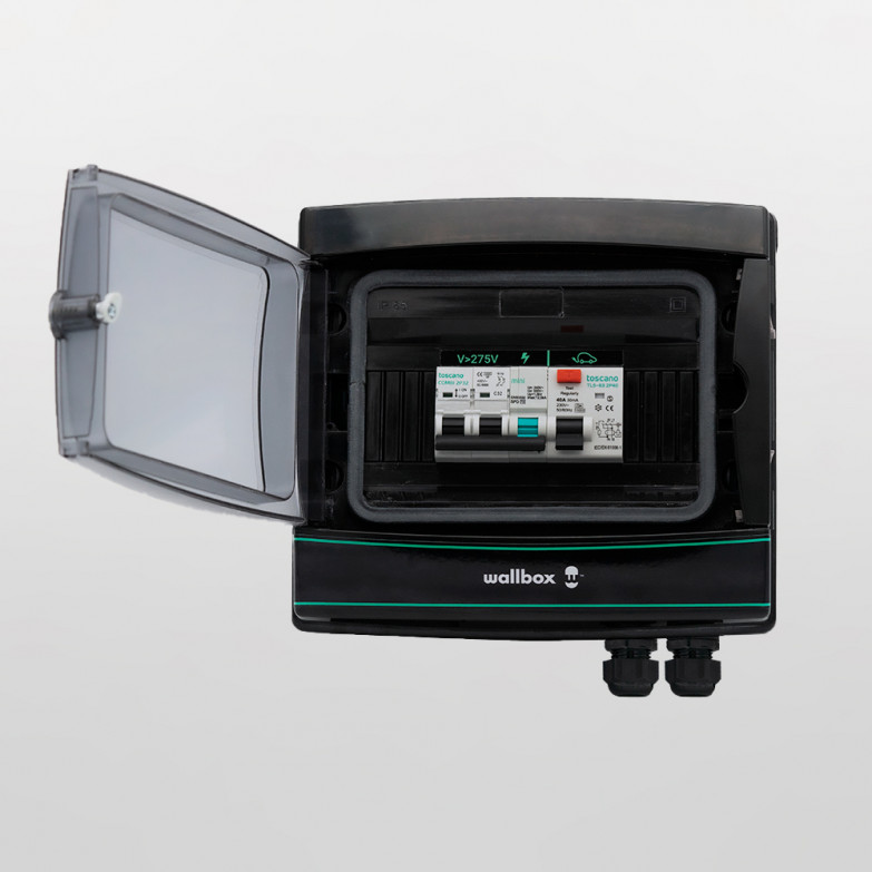 Caja de protecciones Wallbox Clase A+...