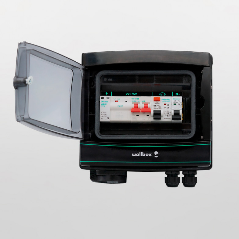 Wallbox security box Class A+ MCB...