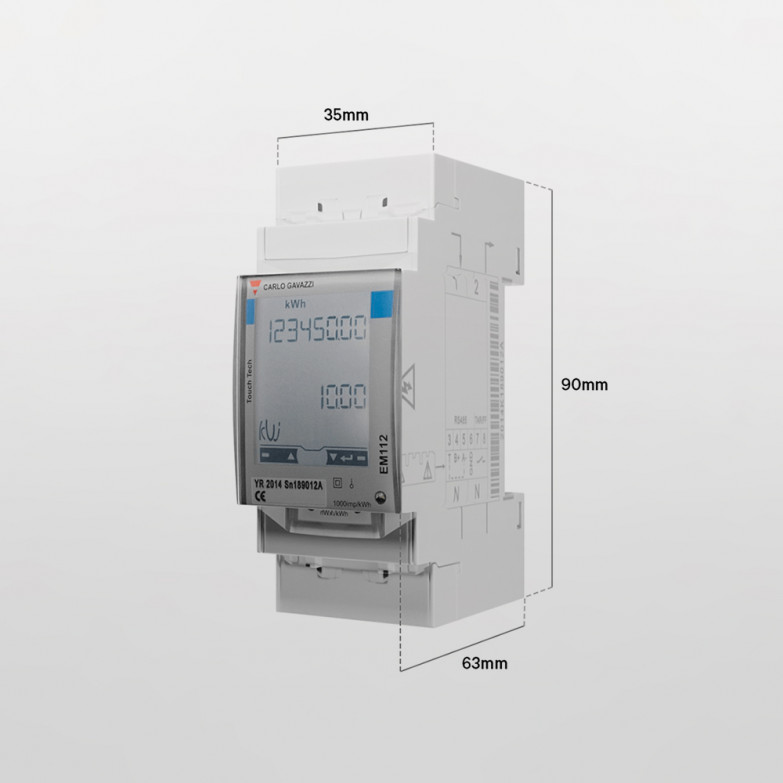 Wallbox MID Power Meter, single-phase, 100A/EM112