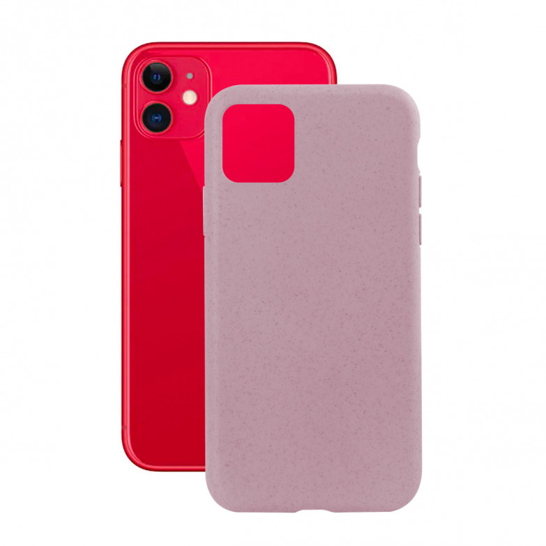 Funda Ecológica para iPhone 11, Flexible, Rosa