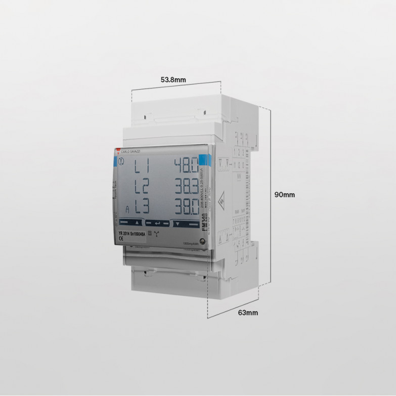 Wallbox MID Power Meter, three-phase, 100A/EM112