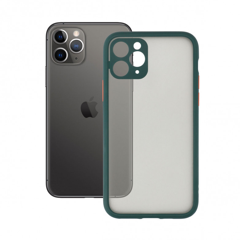 Duo Soft Case Ksix For Iphone 11 Green