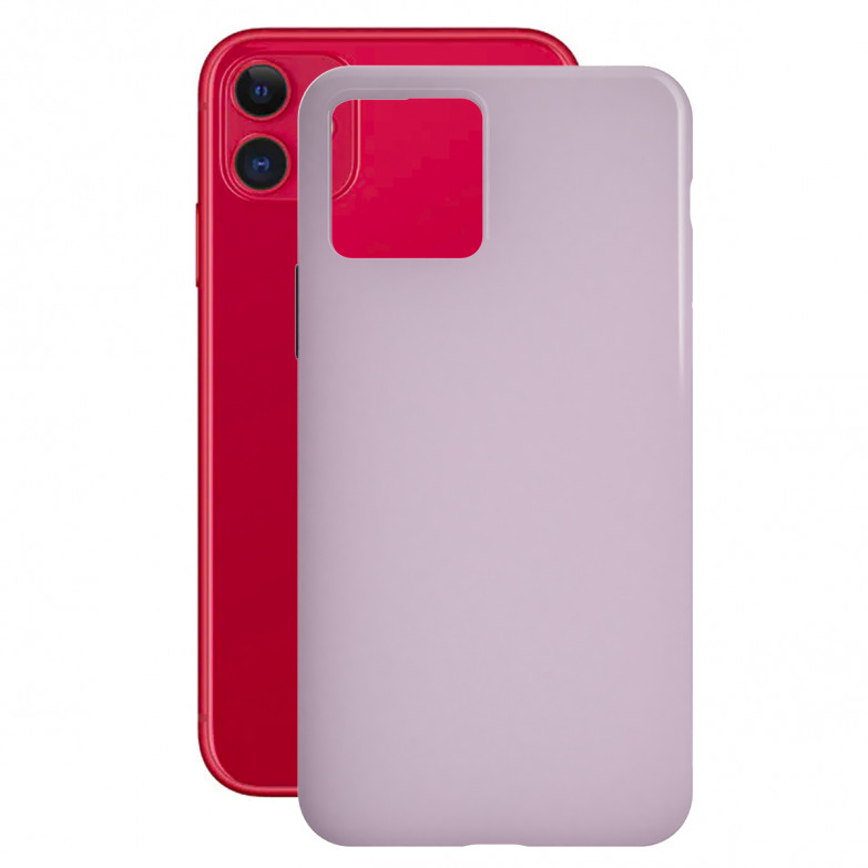 Ksix Color Liquid Cover Tpu For Iphone 11 Rose