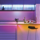 Tira SmartLED KSIX 5m, Recortable, 900 lm, Sincroniza música, App Compatible con Alexa, Google Home, Siri, Colores RGB+CCT