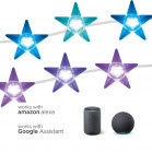 KSIX Star LED garland 5m, RGBIC, 20 lm, Sync music, App compatible with Alexa, Google Home and Siri