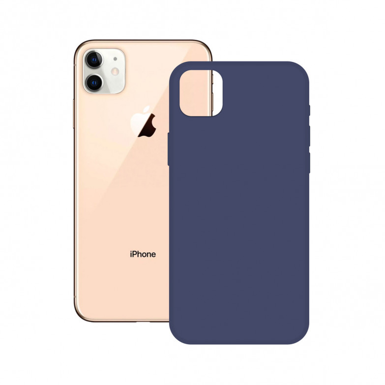 Soft Silicone Case Ksix For Iphone 12 Mini Blue