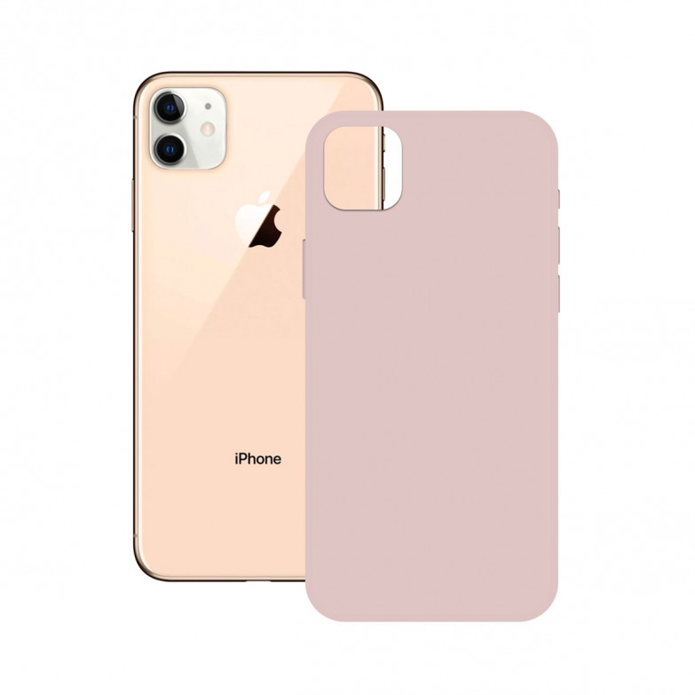 Funda para iPhone 12 Mini, Semirrígida, Rosa