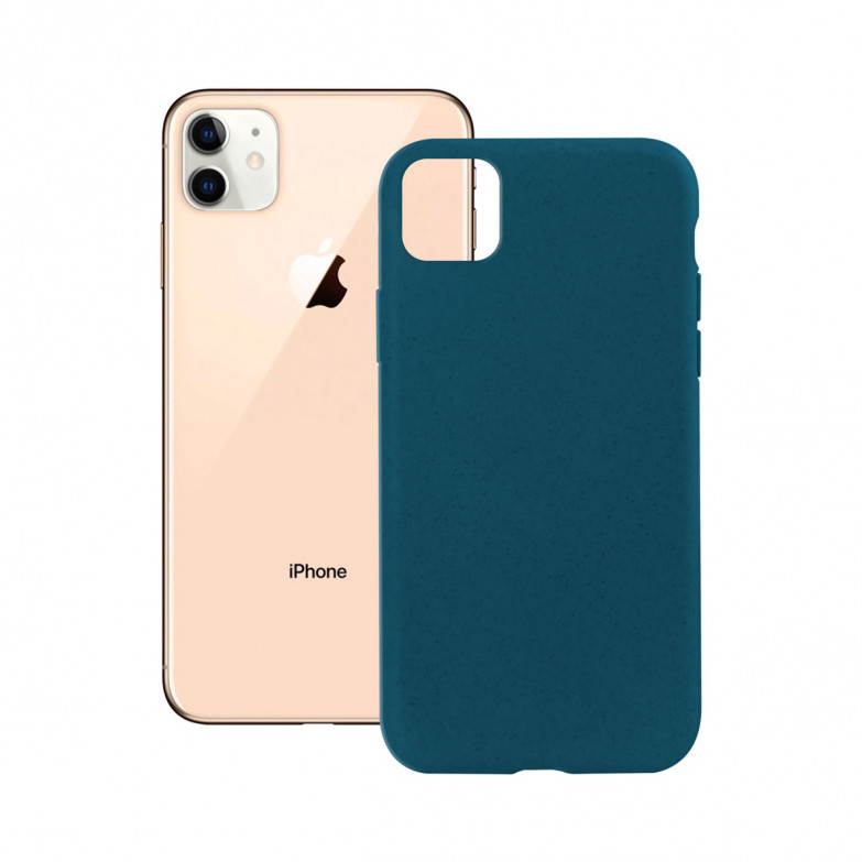 Funda para iPhone 12 Mini, Semirrígida, Azul