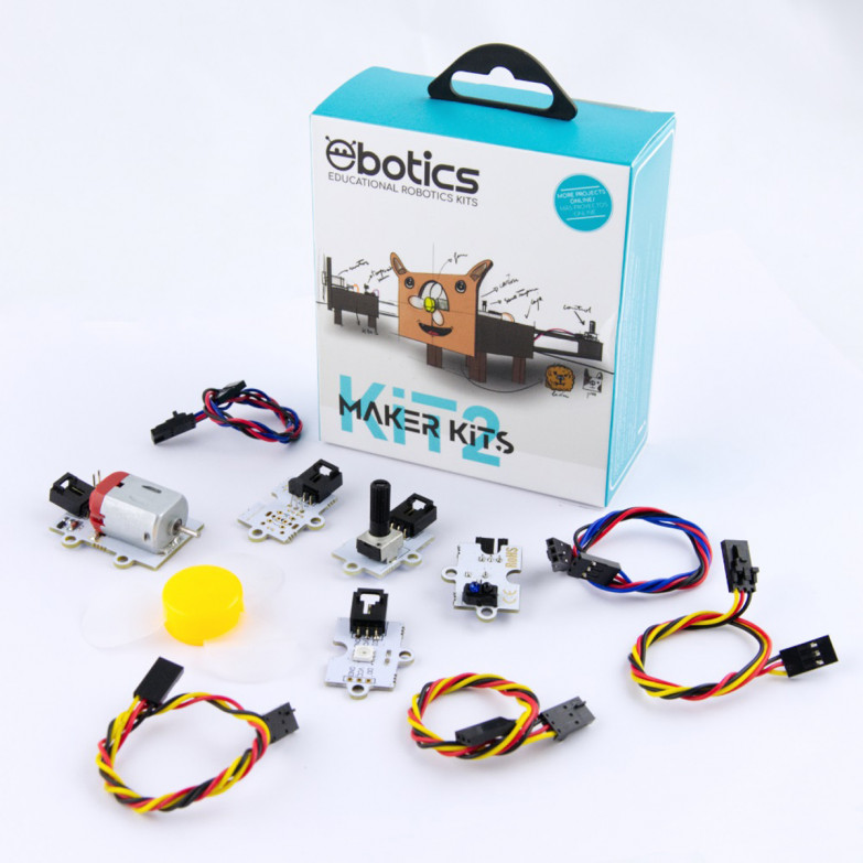 Maker Kit 2 Ebotics Robótica Y...