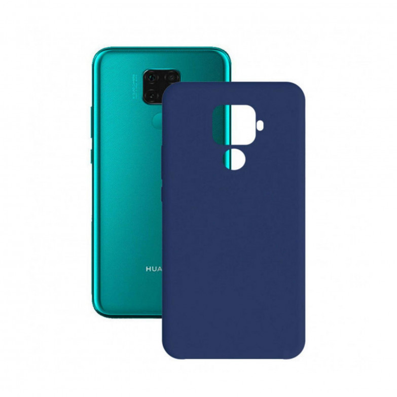 Funda para Huawei Mate 30 Lite, Flexible, Azul