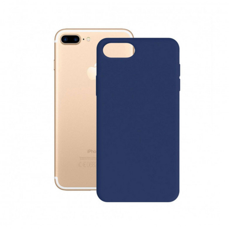 Contact Silk Cover Tpu For Iphone 7 Plus, 8 Plus Blue