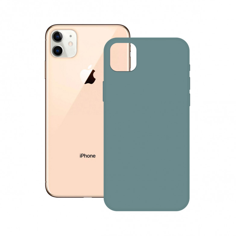 Soft Silicone Case Ksix For Iphone 12, Pro Green