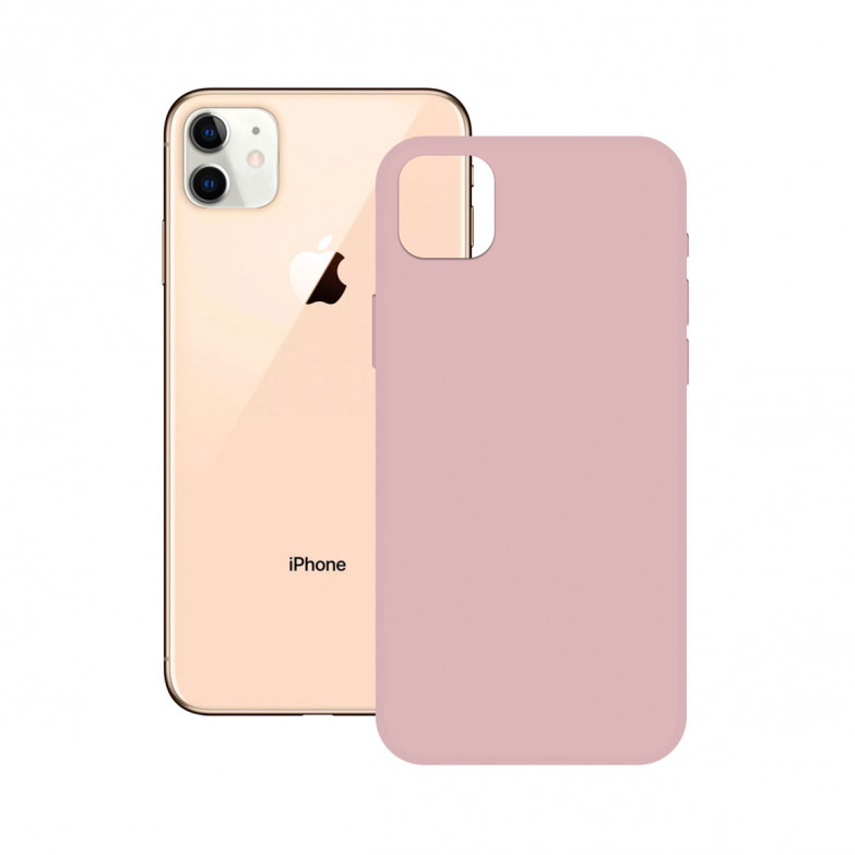 Funda para iPhone 12, Pro, Semirrígida, Rosa