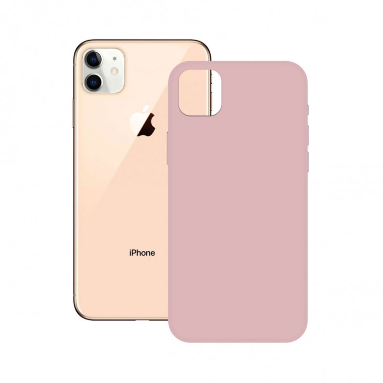 Soft Silicone Case Ksix For Iphone 12, Pro Pink