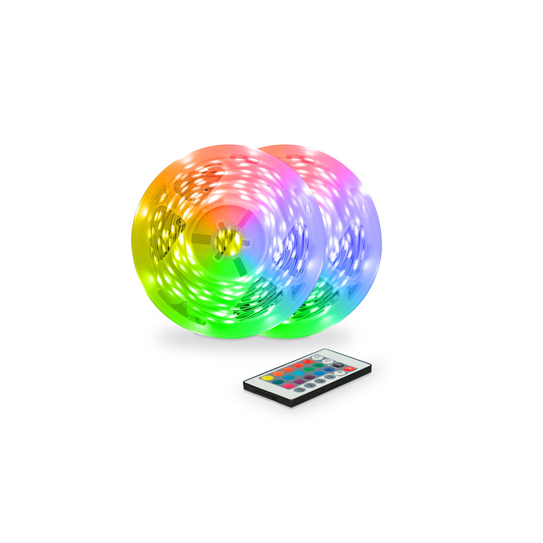 Colorled Led Strips Rgb Pack 2x5m Remote Control