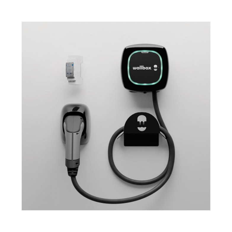 Wallbox Kit Pulsar Plus EV charger, 5m, type 2, 22kW + Cable