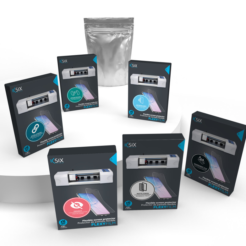 AllRange Pack - Basic Pack + Antiblue Pack + Matte Pack + Antibacterial Pack + Extra-strength Pack + Privacy Pack + Tablet Pack