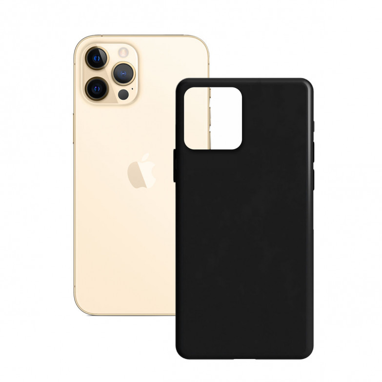 Funda para iPhone 12 Pro Max, Rígida, Negro