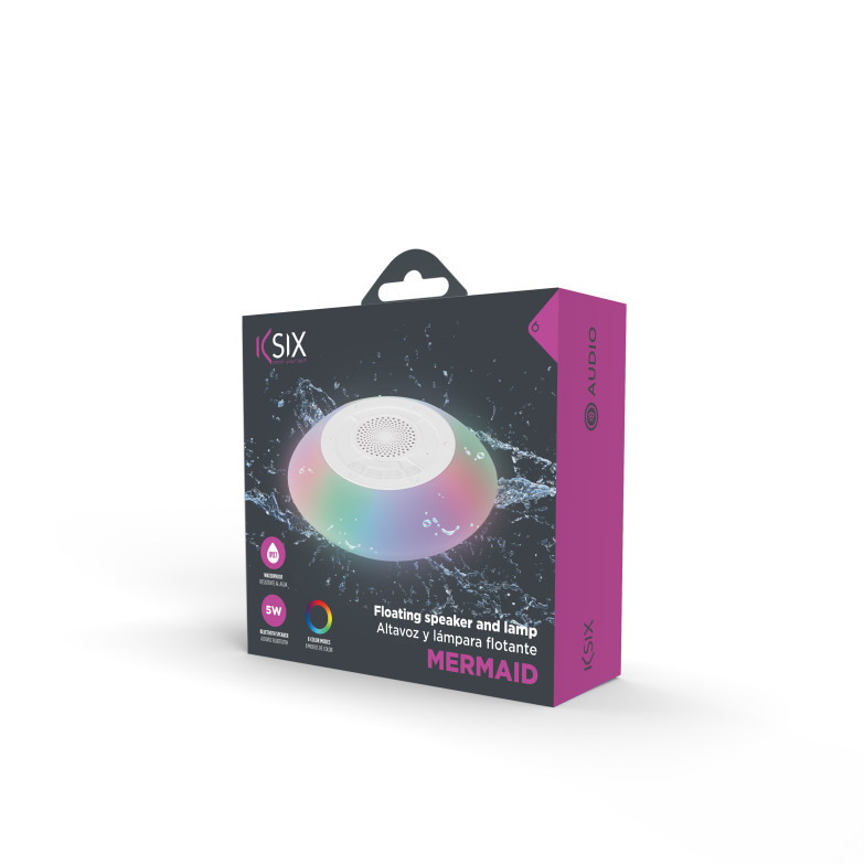 KSIX floating speaker Mermaid,...