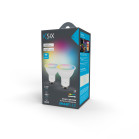 Bombillas inteligentes SmartLED GU10 KSIX, 5,5W equiv 35W, Pack 2, 400 lm, App Compatible Alexa, Google Home y Siri, RGB + CCT