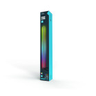 Lámpara de pie esquinera SmartLED 12W KSIX, 140cm, 450 lm, Sincroniza música, App Compatible Alexa, Google Home, Siri, RGBWIC