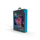 KSIX Colorful TV LED strips, App included, remote control, 16 RGB colors, 4 dinamic modes, 6
strips x 53 cm