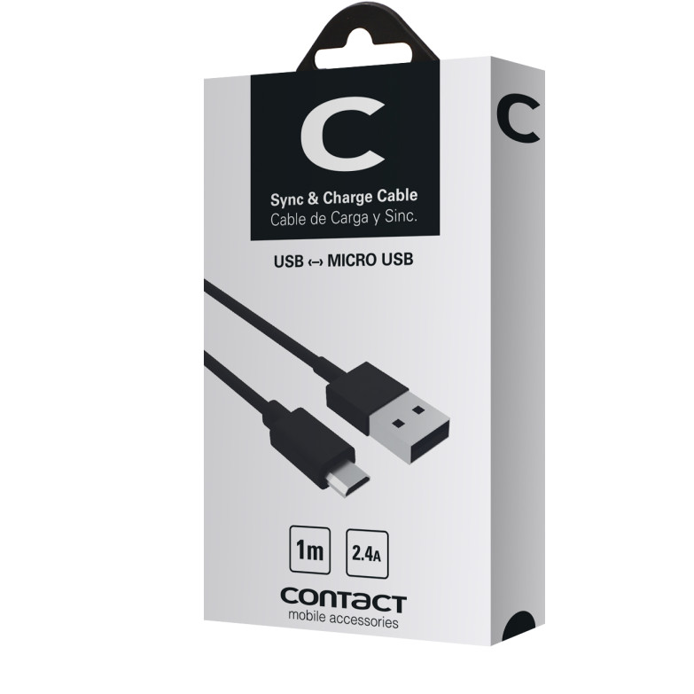 USB-A to Micro-USB Contact 20 W...