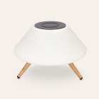 KSIX Omni Lamp and Wireless Charger 10W, Wireless Speaker, 7 colors, Remote Control