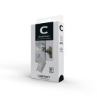 Pack de 4 bisagras LED, Interruptor, Iluminación 3 LEDs, Blanco cálido 3.000K