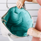 Bolso shopping eco KSIX, Papel Kraft, gris