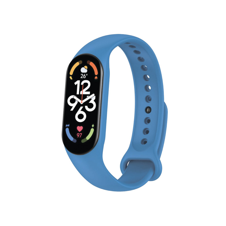 Correa reloj Contact TPU para Xiaomi Smart Band 7, Azul