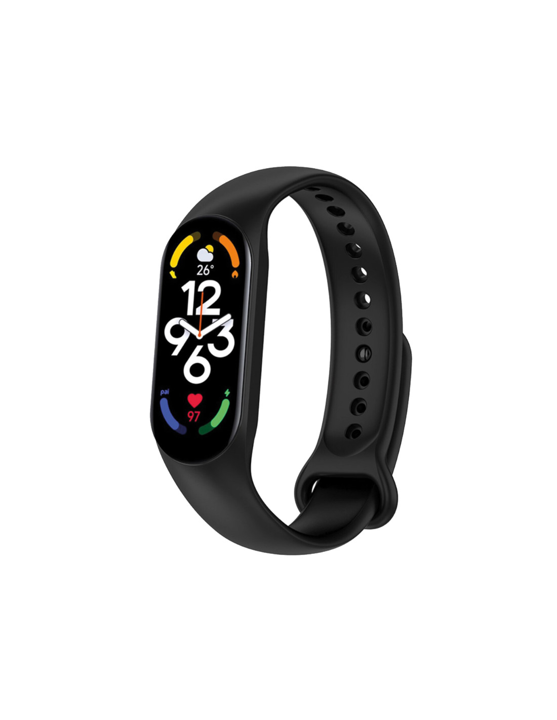 Correa reloj Contact TPU para Xiaomi Smart Band 7, Negro