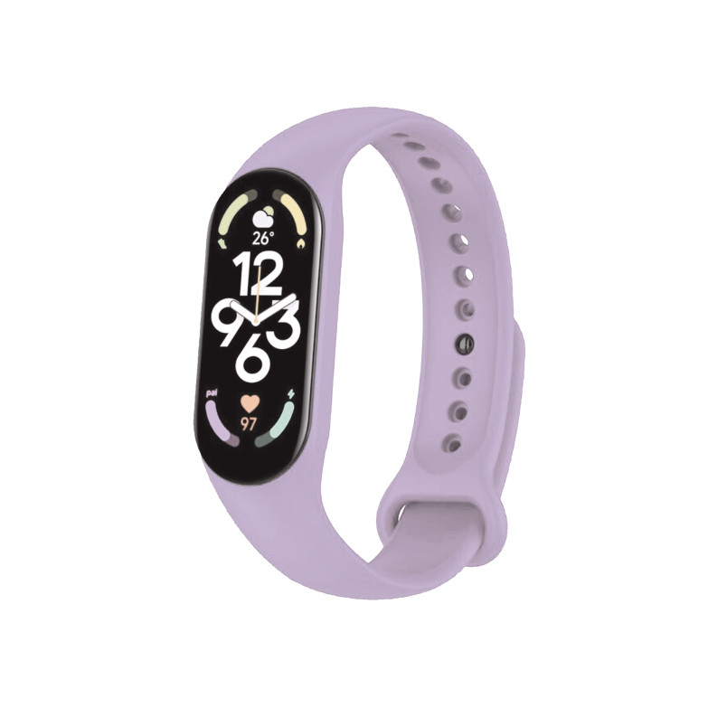 Contact TPU strap for Xiaomi Smart Band 7, Violet