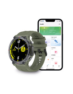 Ksix Tube smartwatch, 1,57 Multitouch Display, BT 5.0 + 4.0BLE, 7 days,  Monitoring, Multisport Mode, Waterproof, Grey