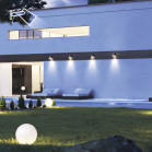 Set of 4 KSIX SmartLED outdoor spotlights, WiFi+APP included, 18W, 900 lumens, RGBWIC, IP65, Extendable, Ground stakes included