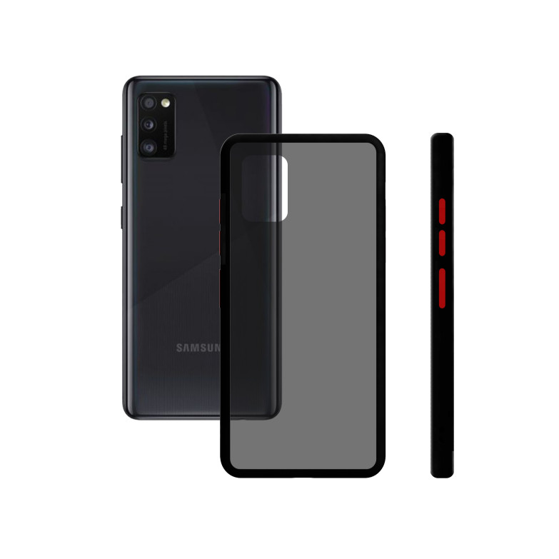 Duo Soft Cam Protect Case Ksix For Galaxy A41 Black