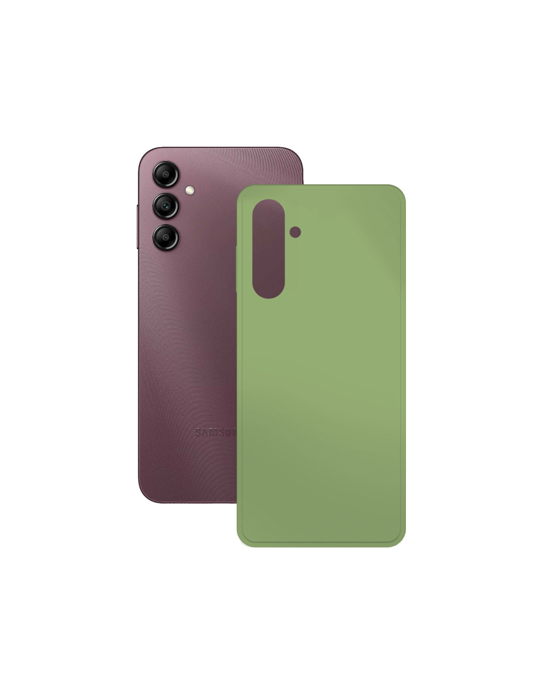 preparar En el piso pérdida Funda acabado mate para Samsung Galaxy A14 5G, Antirralladuras y antihuellas, Compatible con carga inalámbrica, Verde preparar En el piso pérdida Funda acabado mate para Samsung Galaxy A14 5G, Antirralladuras y antihuellas, Compatible con carga inalámbrica, Verde