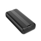 Contact powerbank 20,000 mAh, Lithium polymer, 10,5 W, Simultaneous charging, USB-A to USB-C cable included, Black