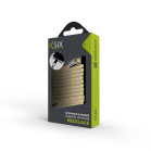 KSIX Universal Lanyard Strap With Card For Smartphone Yellow