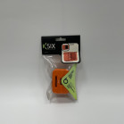 KSIX Floating Case Sponge For Go Pro Hero 5 Orange