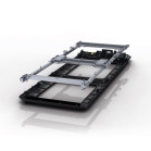Kingsmith WalkingPad C2 treadmill, LED display, 6 km/h, Foldable, Bluetooth, Silent, Connected, Black