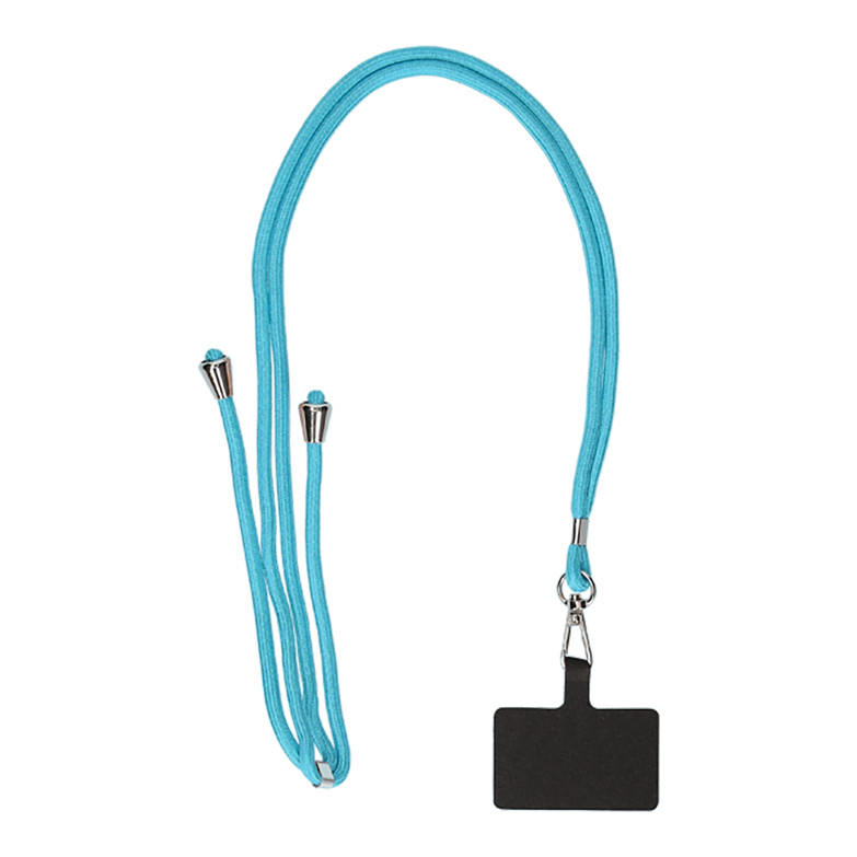 Colgante para móvil Universal con tarjeta adaptadora, largo 160 cm, Azul