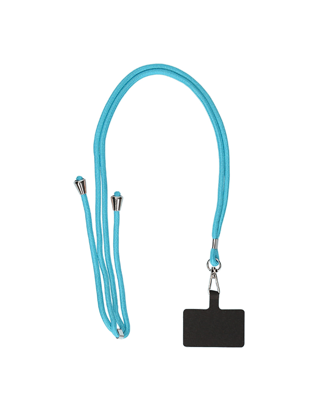 Colgante para móvil Universal con tarjeta adaptadora, largo 160 cm, Azul