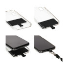 KSIX Universal Lanyard Strap With Card For Smartphone Blue