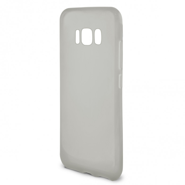 Ksix Sense Anti-Bacteria Flex Cover Tpu For Galaxy S8 Plus Gray