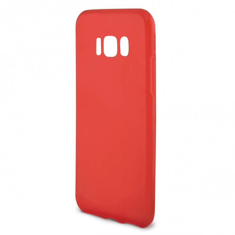 Funda para Samsung Galaxy S8+, Semirrígida, Funda con aroma, Rojo