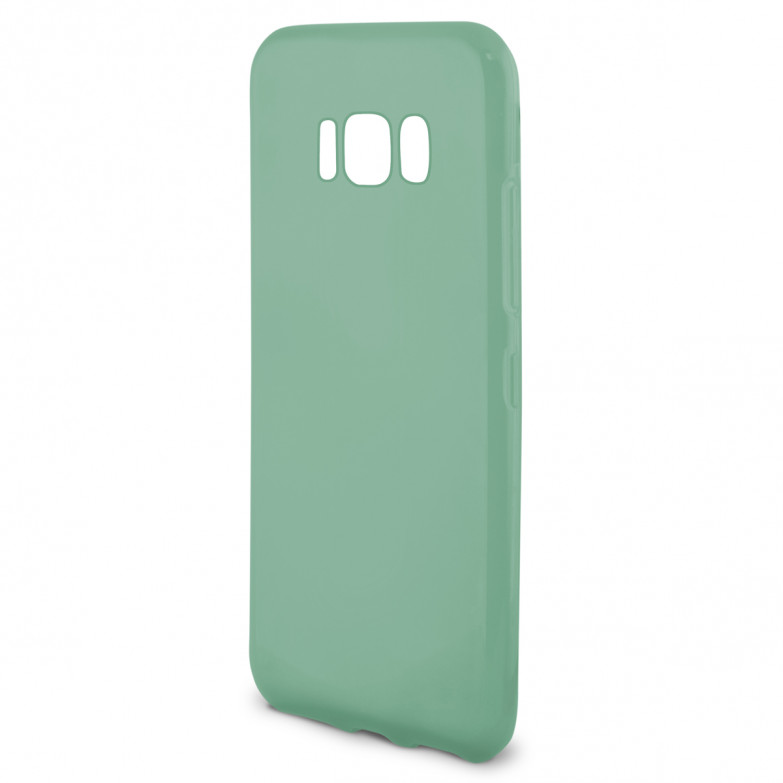 Ksix Sense Aroma Flex Cover Tpu Baby Fragance Scent For Galaxy S8 Plus Pastel Green